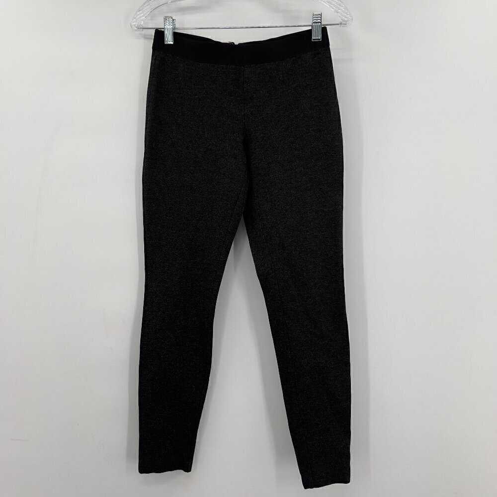 J Crew Women's Stretch Pants/Leggings In Stretch Ponte Charcoal Gray Size 4R